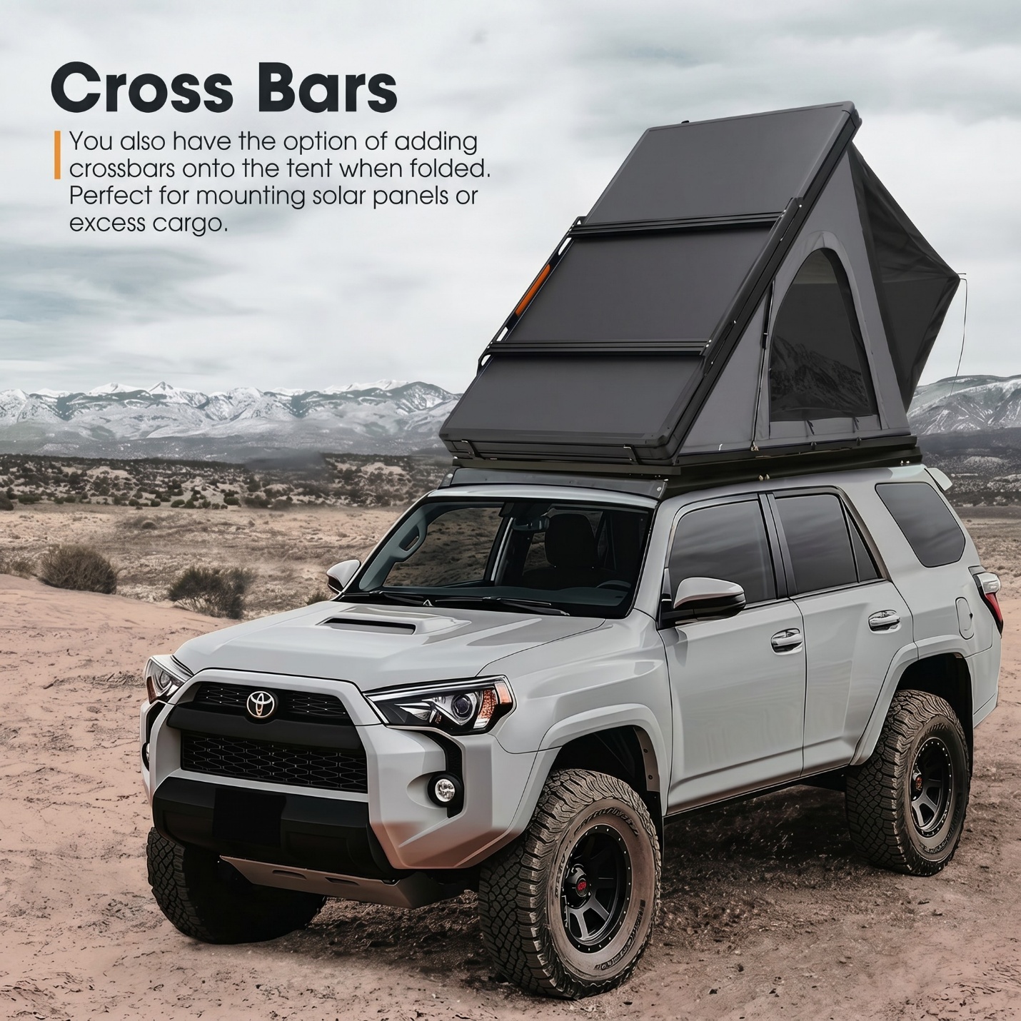Aluminum Shell Pop-Up Rooftop Tent — Flagship Package