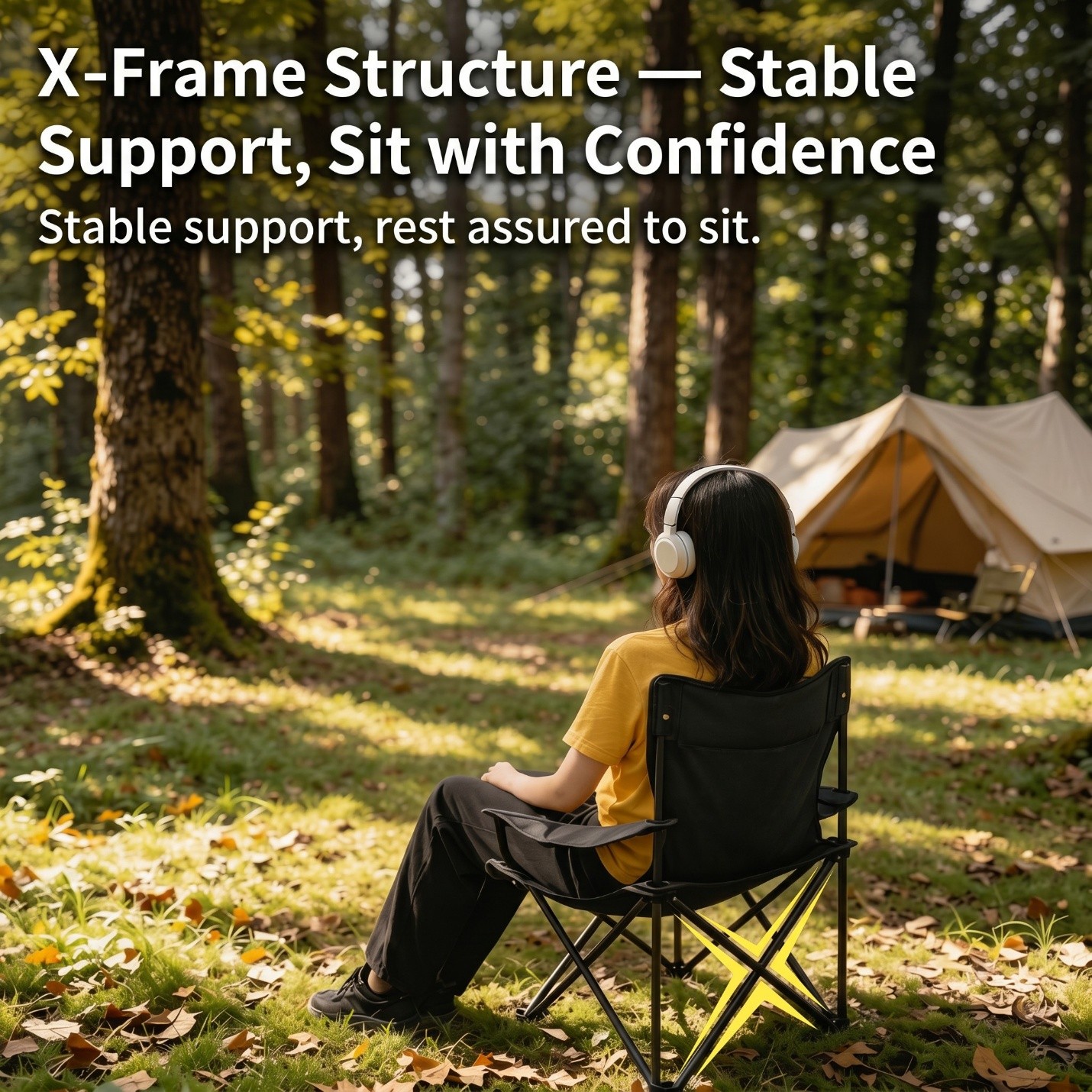 Classic Camping Chairs — Z001 to Z006 — 600D Oxford Seat
