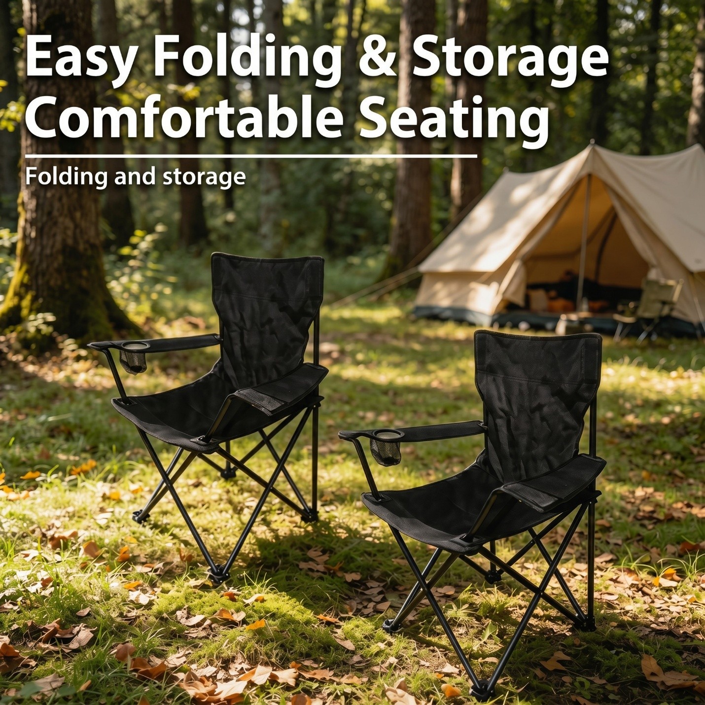 Classic Camping Chairs — Z001 to Z006 — X-Frame Structure