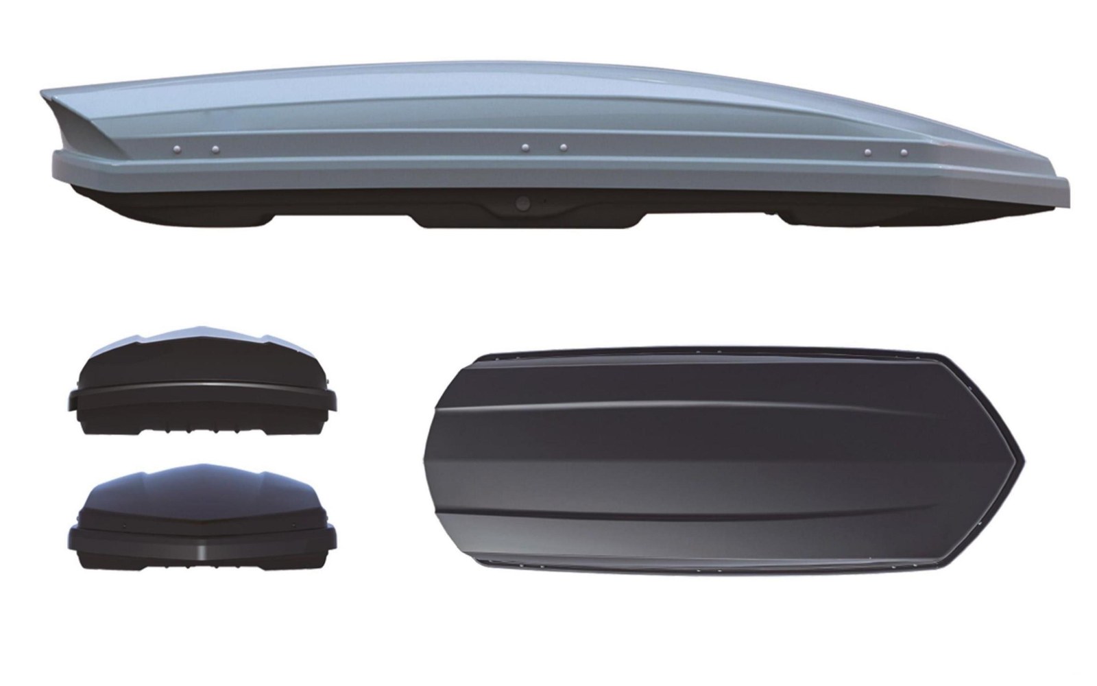 DK-5708LX 900 L Roof Cargo Box — Anti-Theft Lock