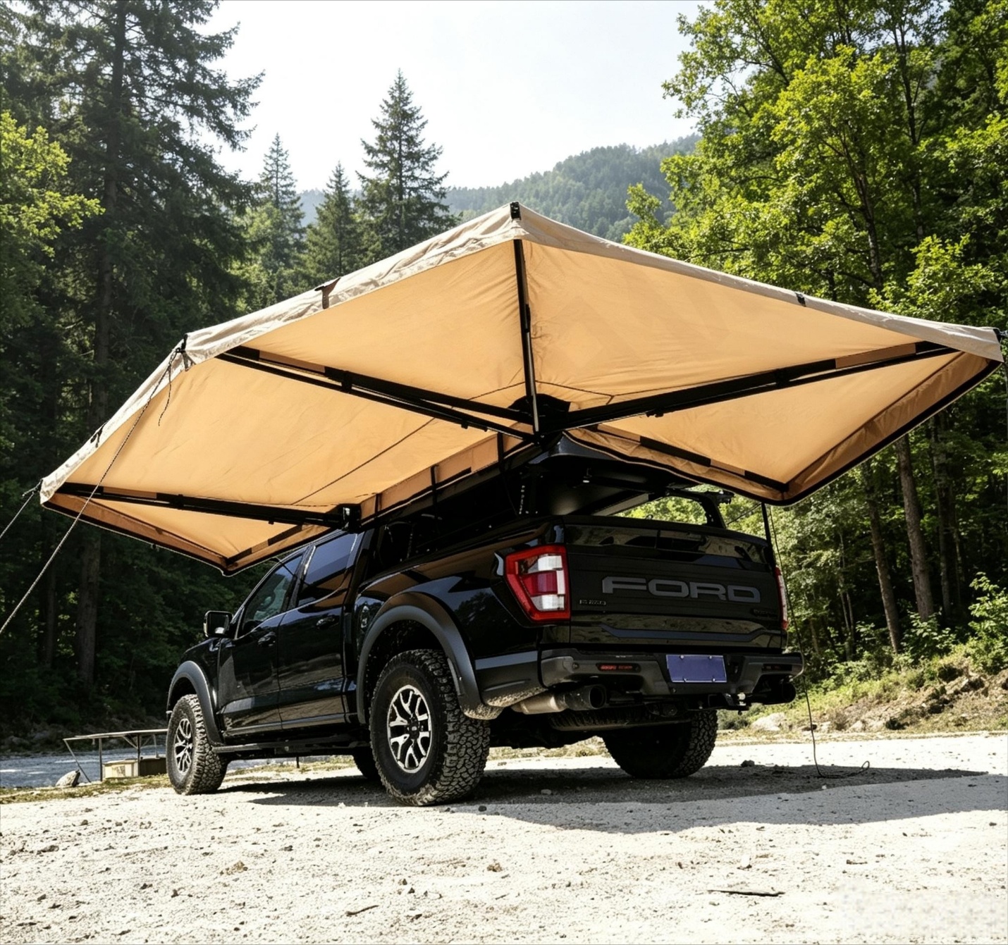 Xtreme RoamForce 270° Freestanding Awning with LED Lighting