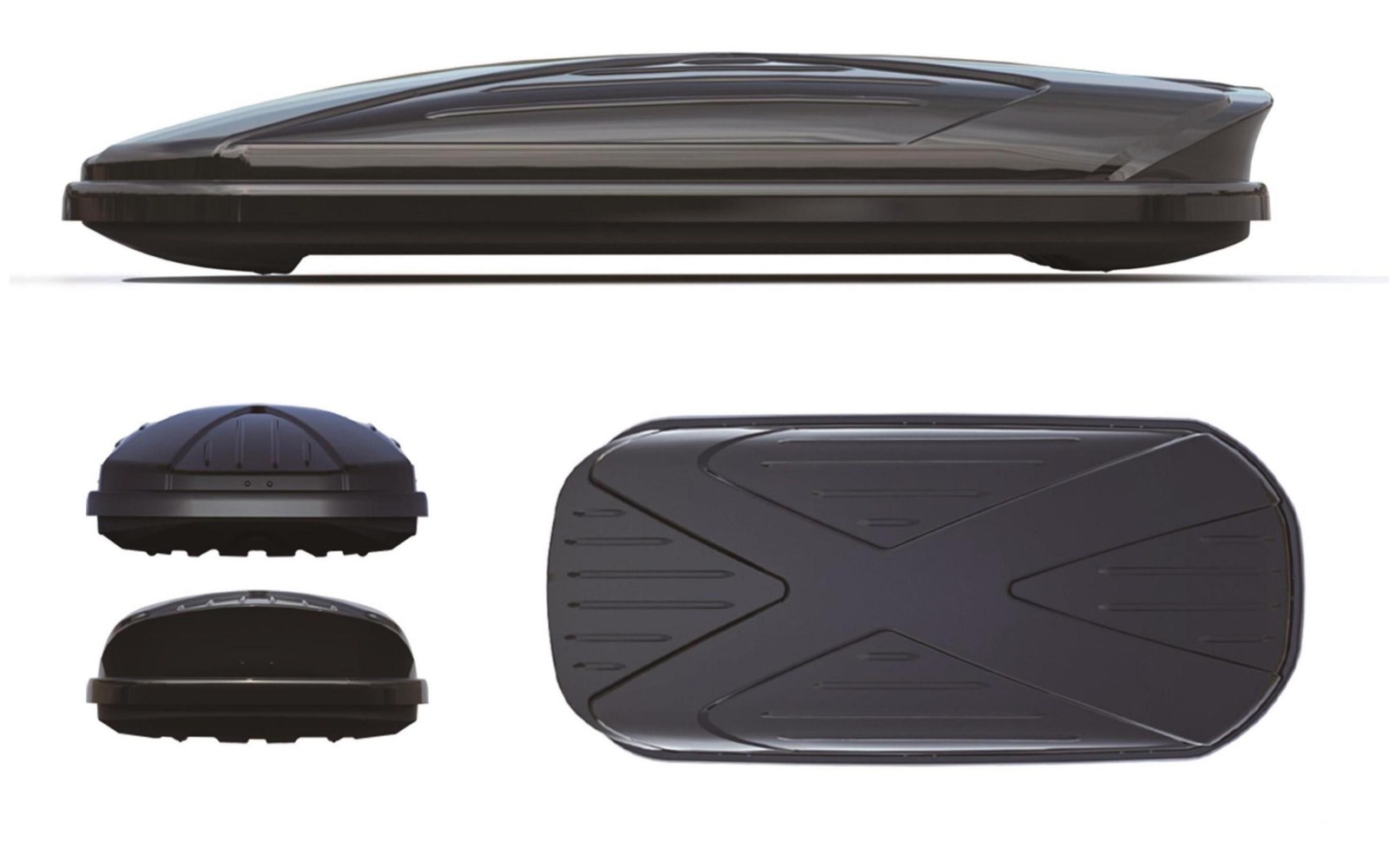 DK-5704C 780 L Roof Cargo Box — Anti-Theft Lock
