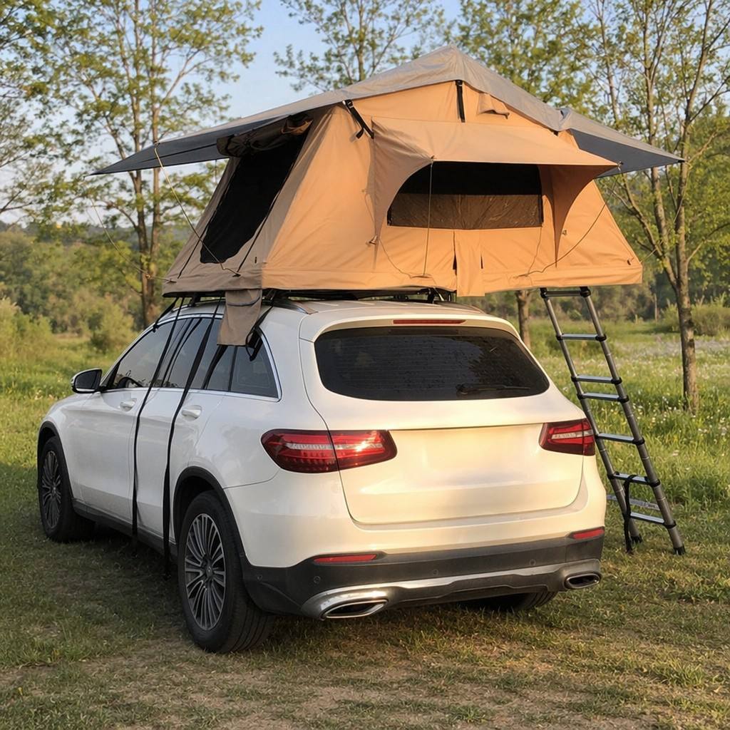 Eagle Soft Shell Rooftop Tent (Short) with Window Awnings