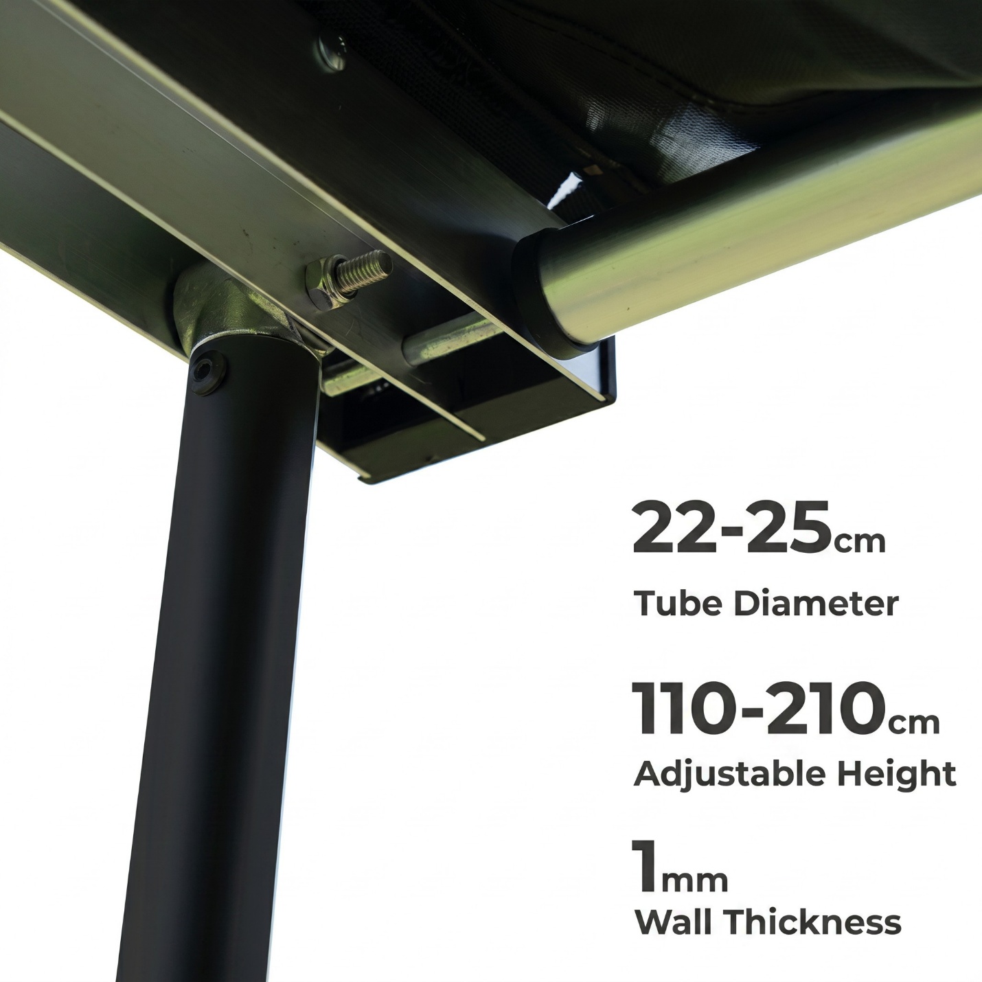 Xtreme RoamForce XRF-910LED Side Awning with LED Light — Proven Frame