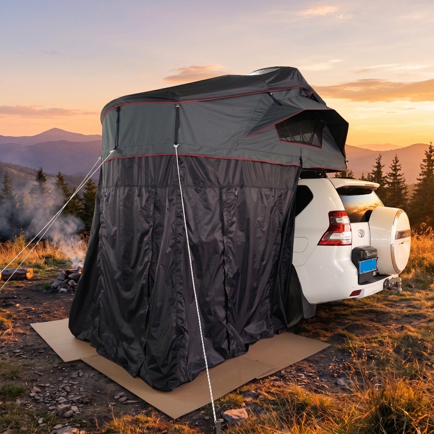 Soft Shell Rooftop Tent with Annex Room