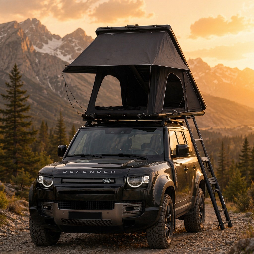 Xtreme RoamForce Pop-Up Triangle Hard Shell Rooftop Tent