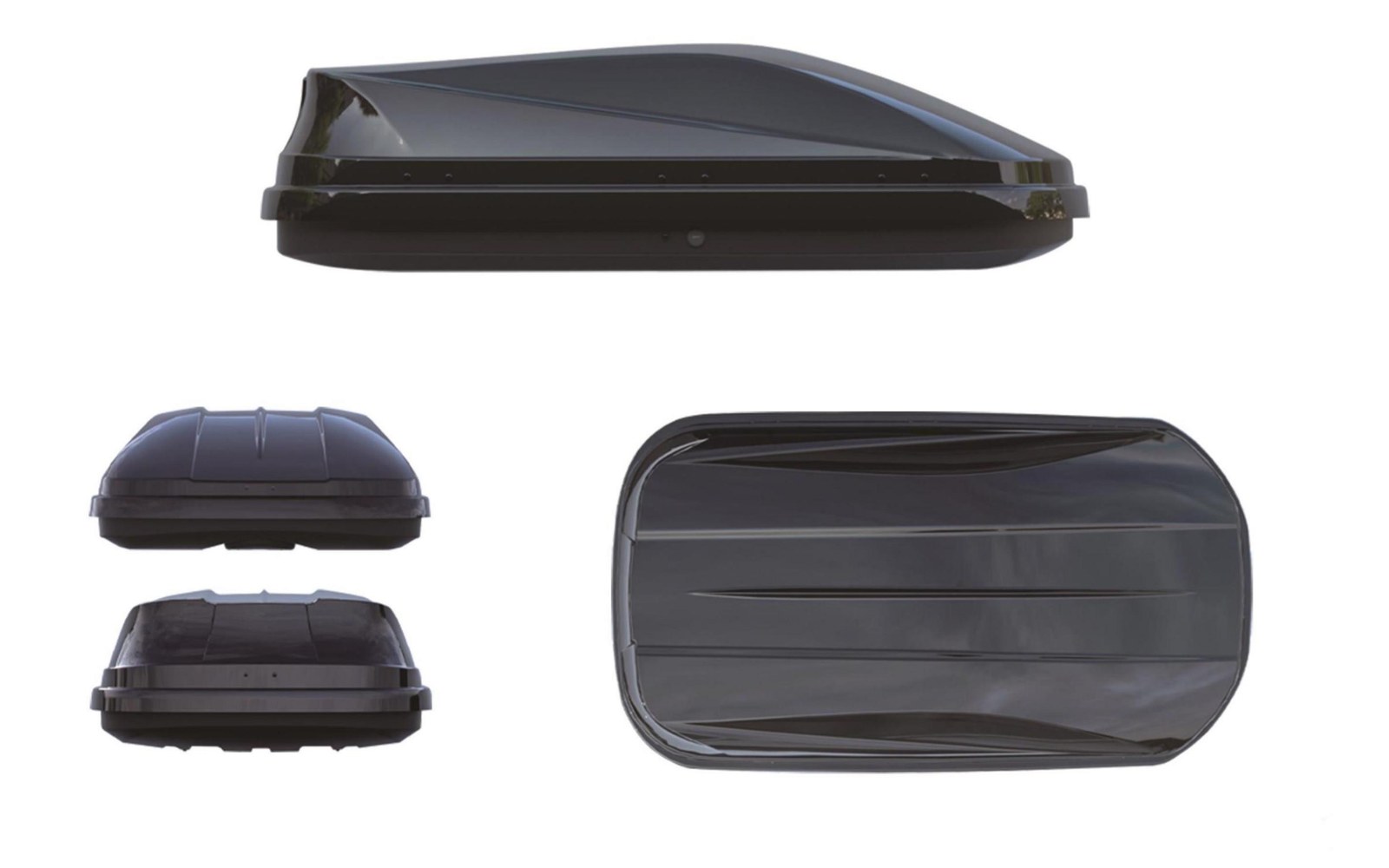 DK-5710A 500 L Roof Cargo Box — Anti-Theft Lock