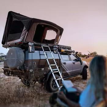 Rollover ABS Hard Shell Rooftop Tent — 4 Person